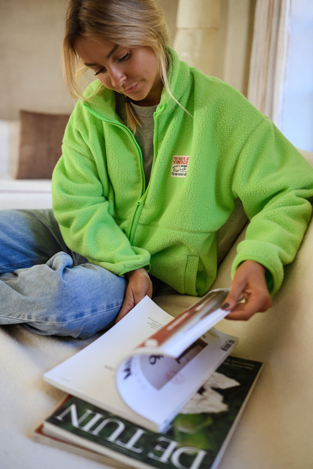 Green Sevan Fleece Jacket