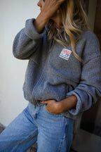 Grey Sevan Fleece Jacket