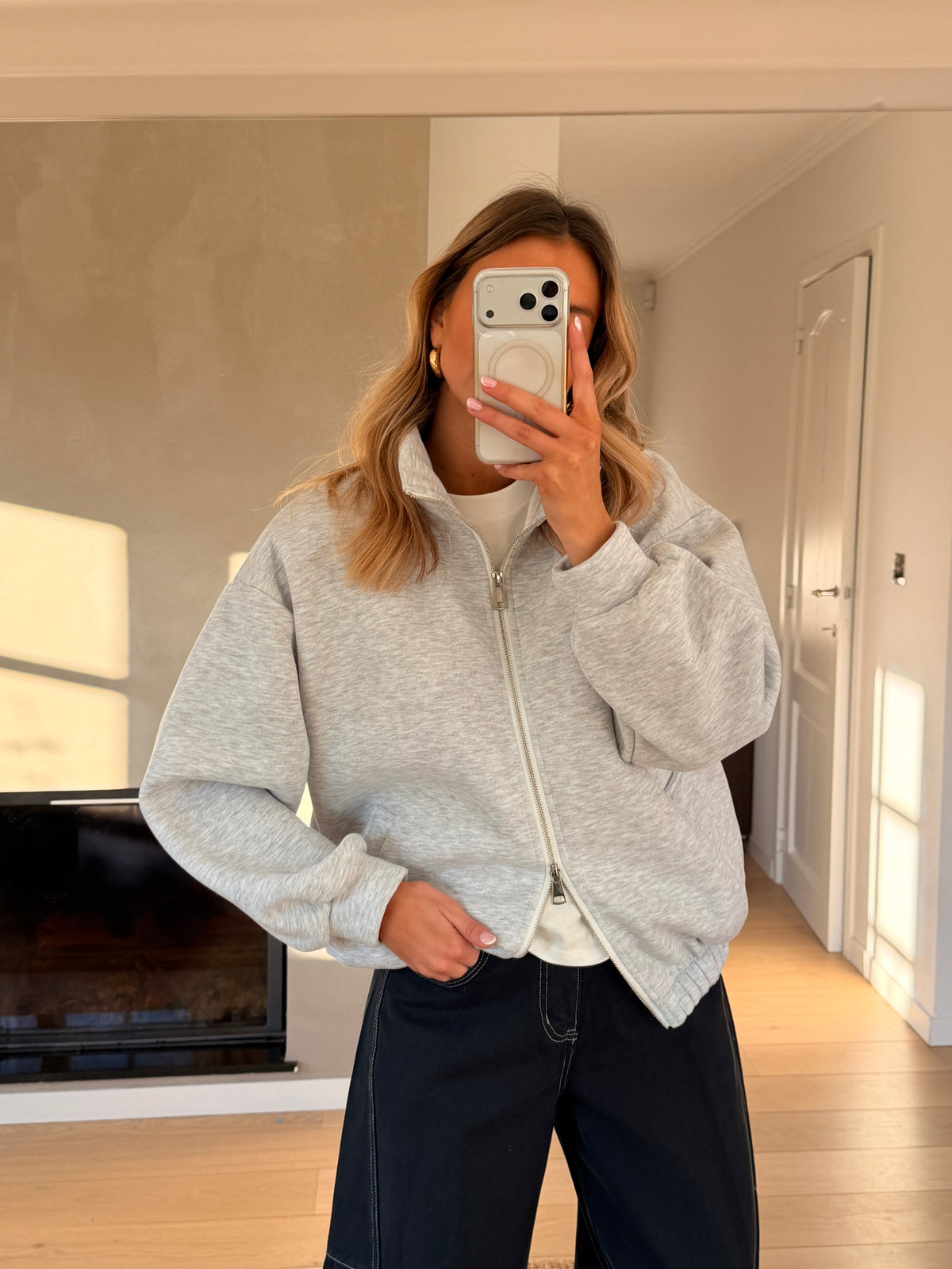 Grey Suzie Cardigan