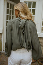 Khaki Belly Blouse