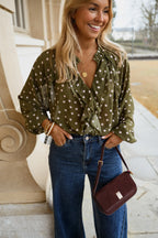 Khaki Alessia Blouse