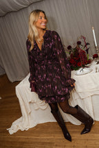 Pink and Brown Roberta Dress
