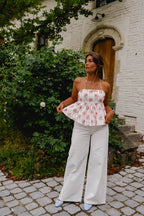 Pink Floral Nonoh Top