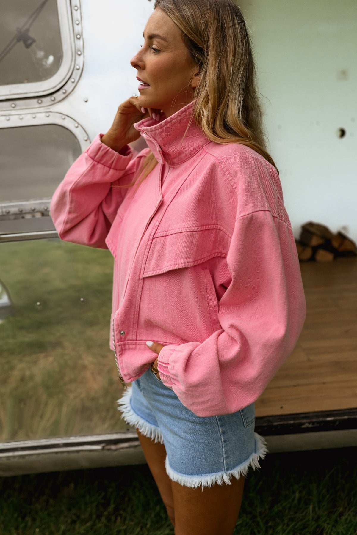 Pink Justine Jacket