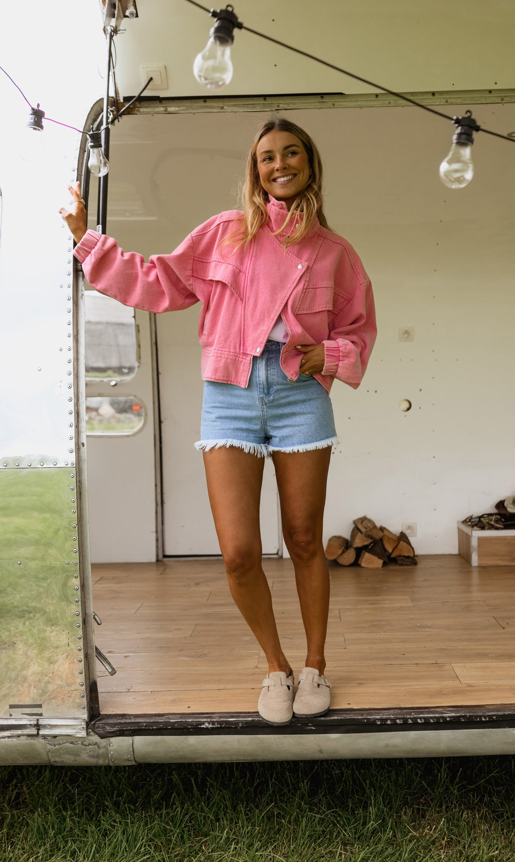 Pink Justine Jacket