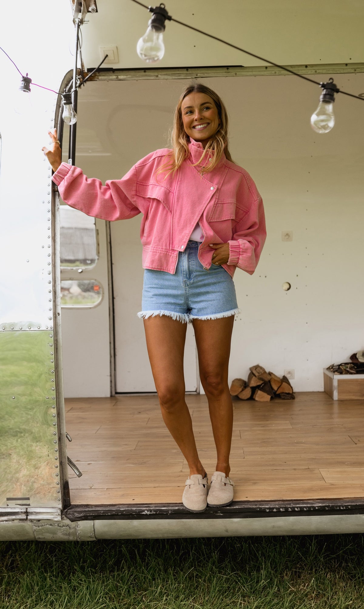 Pink Justine Jacket