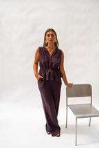 Purple Nola Top