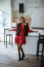 Red Basha Dress