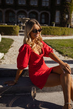 Red Mia Dress