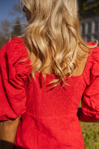 Red Mia Dress
