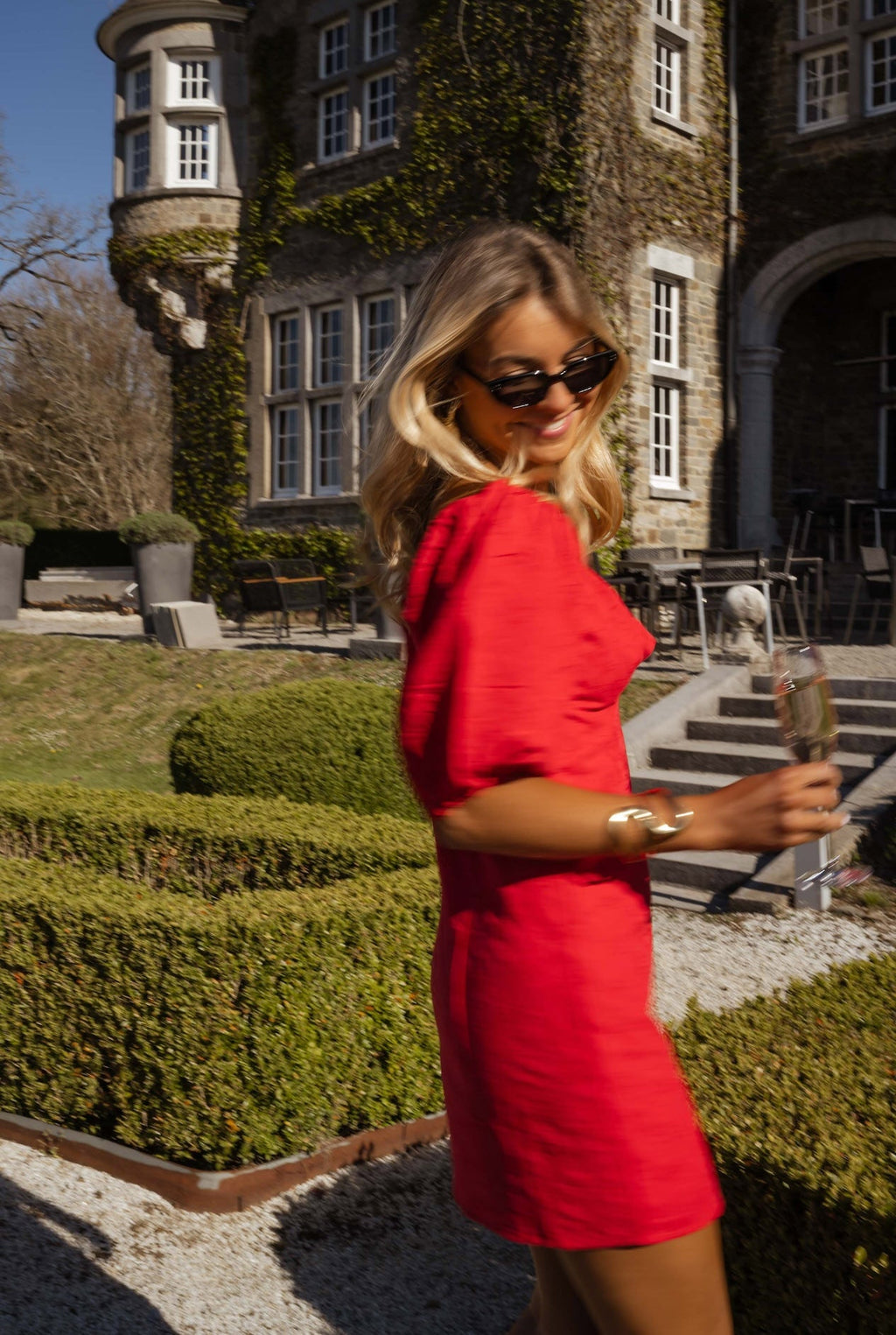 Red Mia Dress