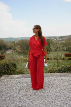 Red Patricia Blouse