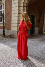 Red Patricia Blouse