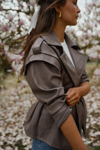 Taupe David Jacket