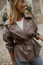 Taupe David Jacket