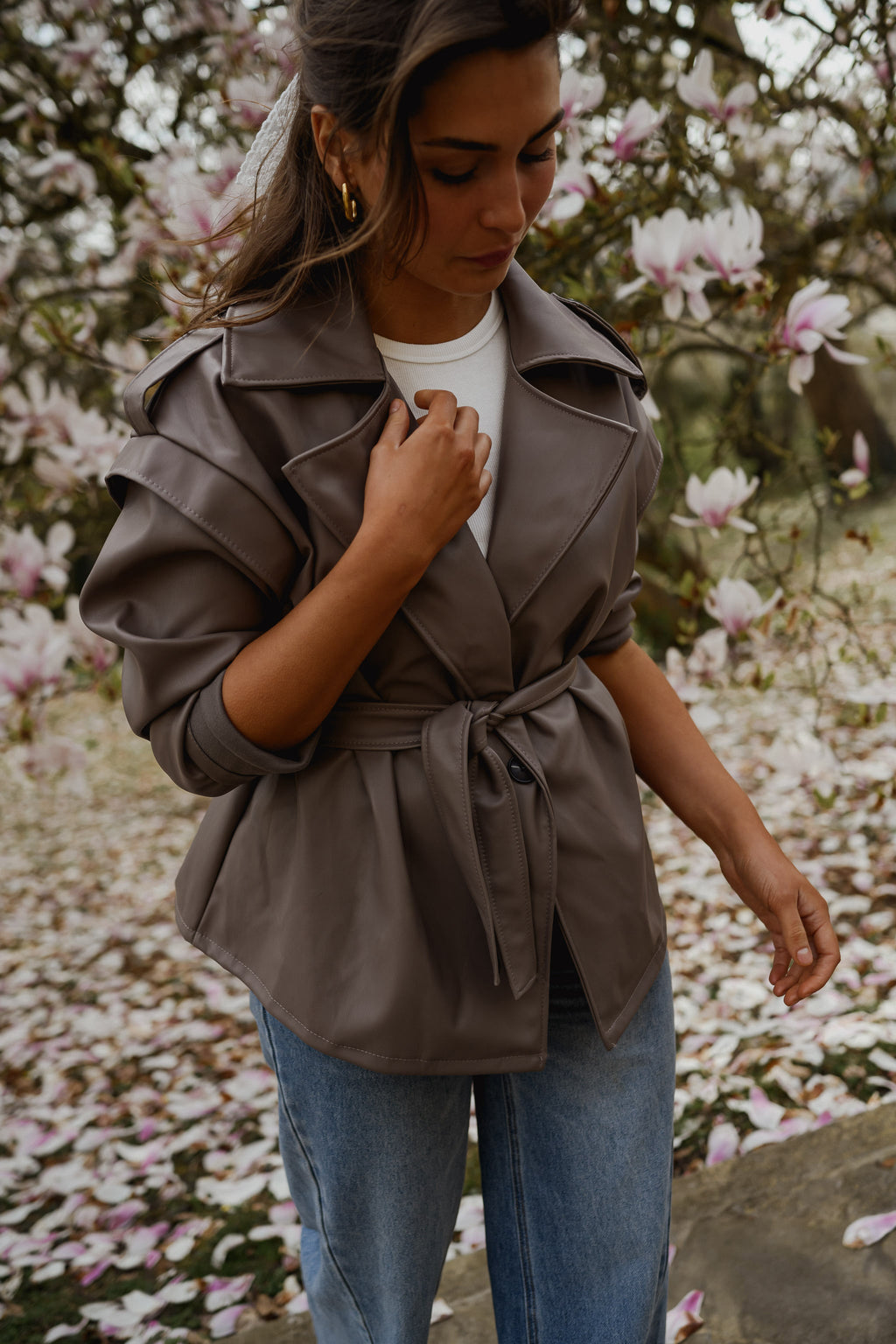 Taupe David Jacket