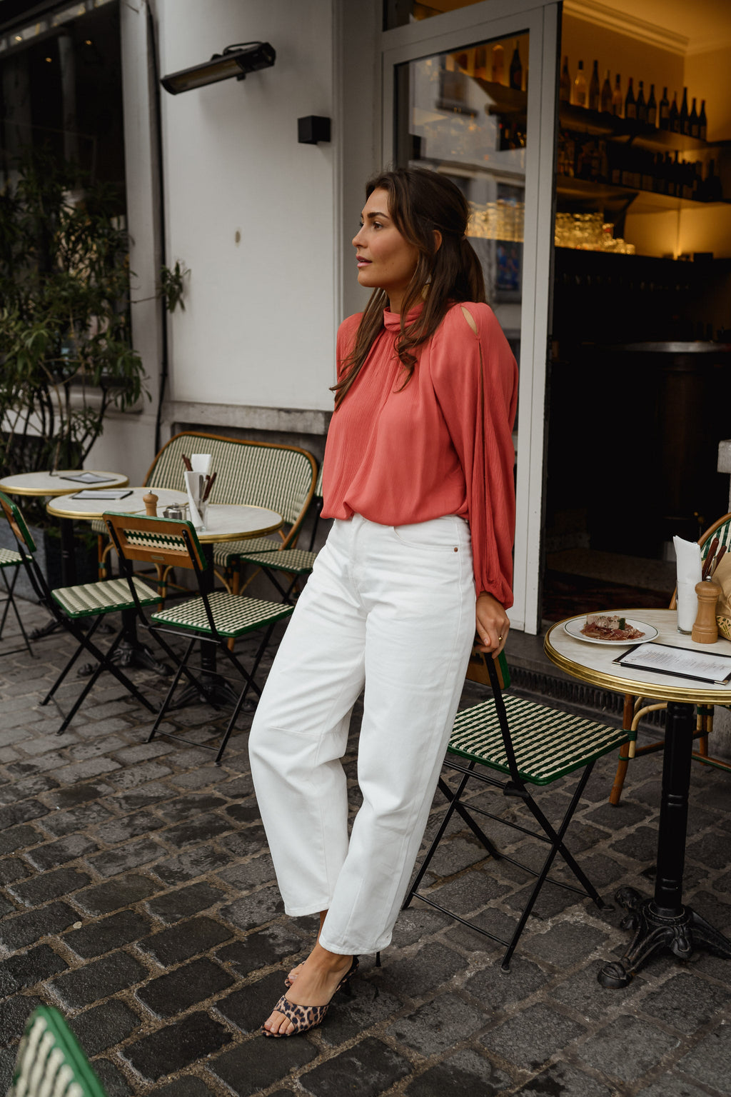 Terracotta Belly Blouse