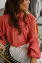 Terracotta Belly Blouse