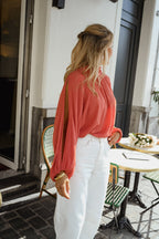 Terracotta Belly Blouse