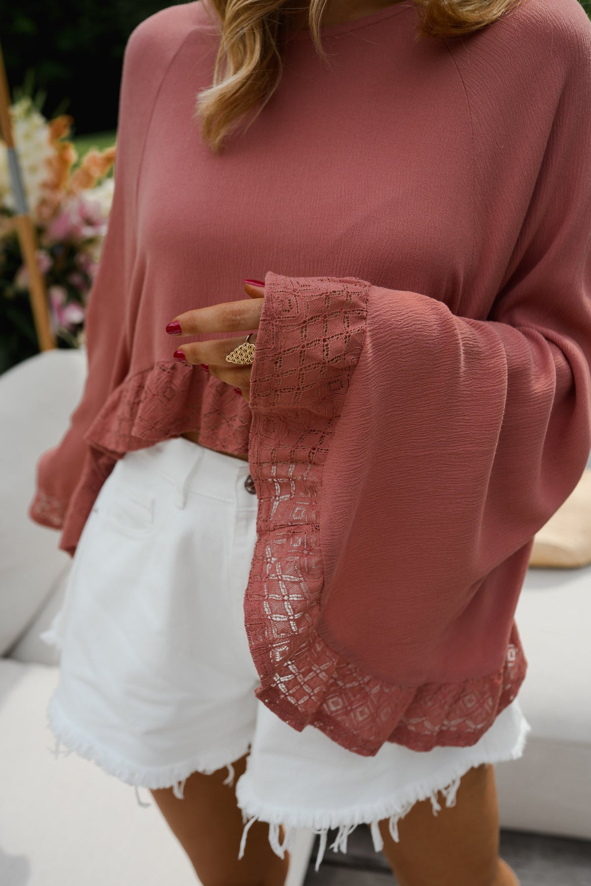 Terracotta Illa Blouse