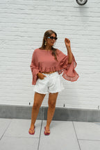 Terracotta Illa Blouse