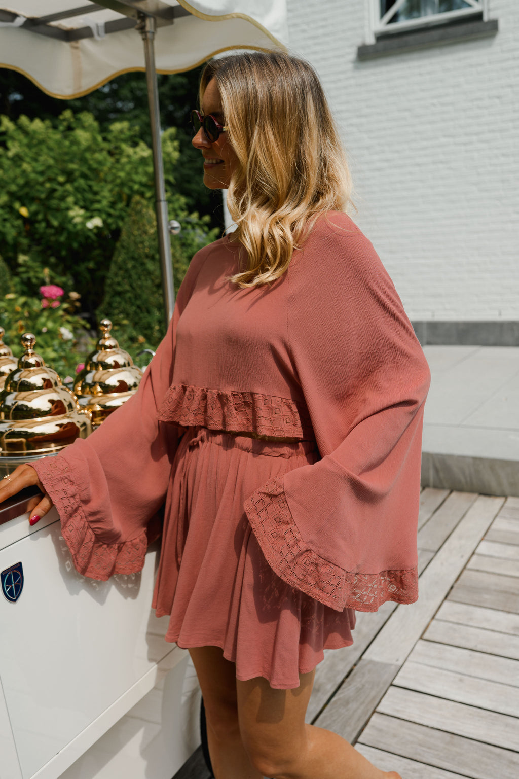 Terracotta Illa Blouse