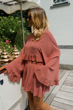 Terracotta Illa Blouse