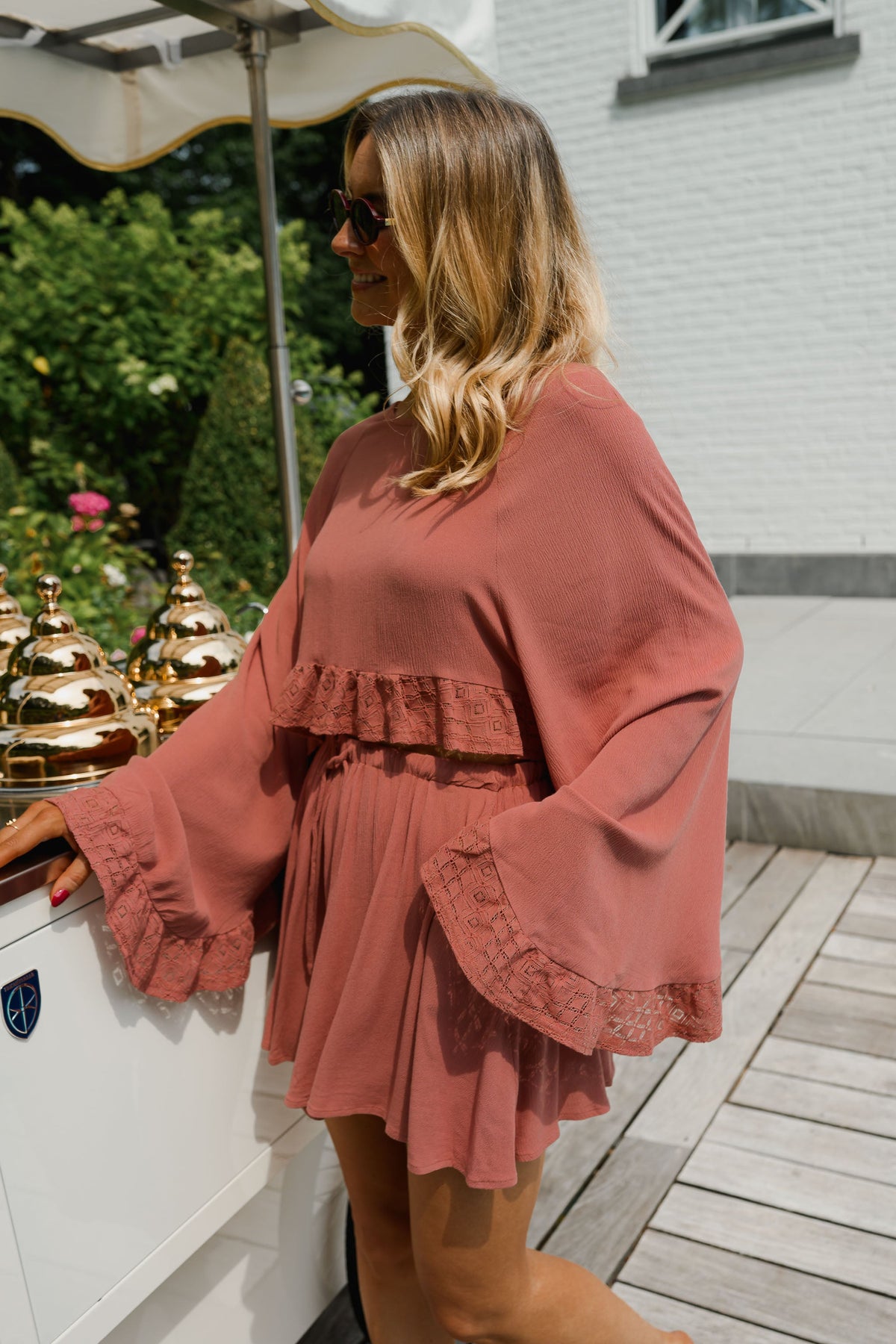 Terracotta Illa Blouse