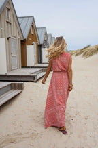 Terracotta Patterned Amira Top