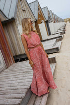 Terracotta Patterned Amira Top