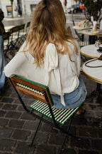 White Belly Blouse
