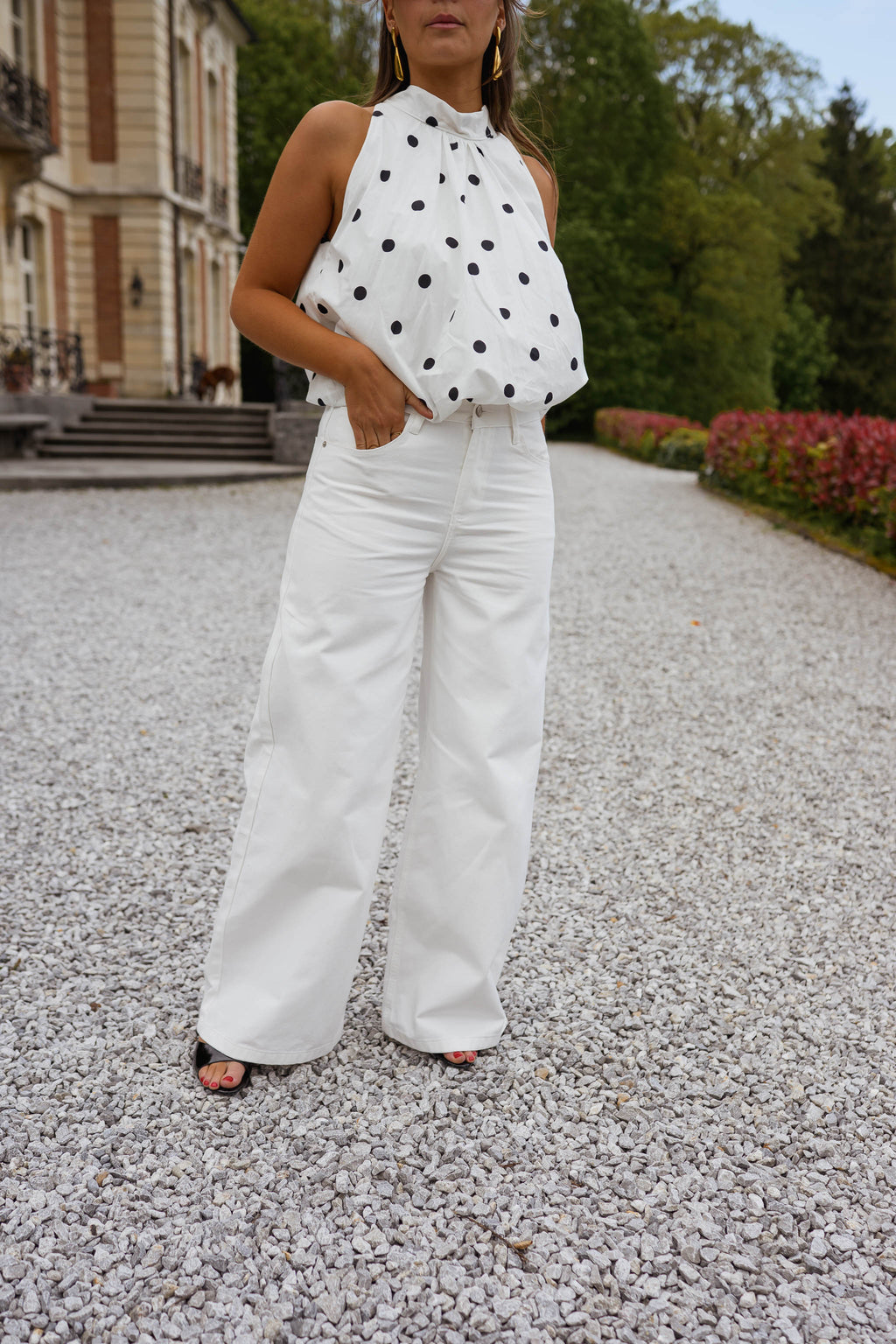 White Dadou Jeans