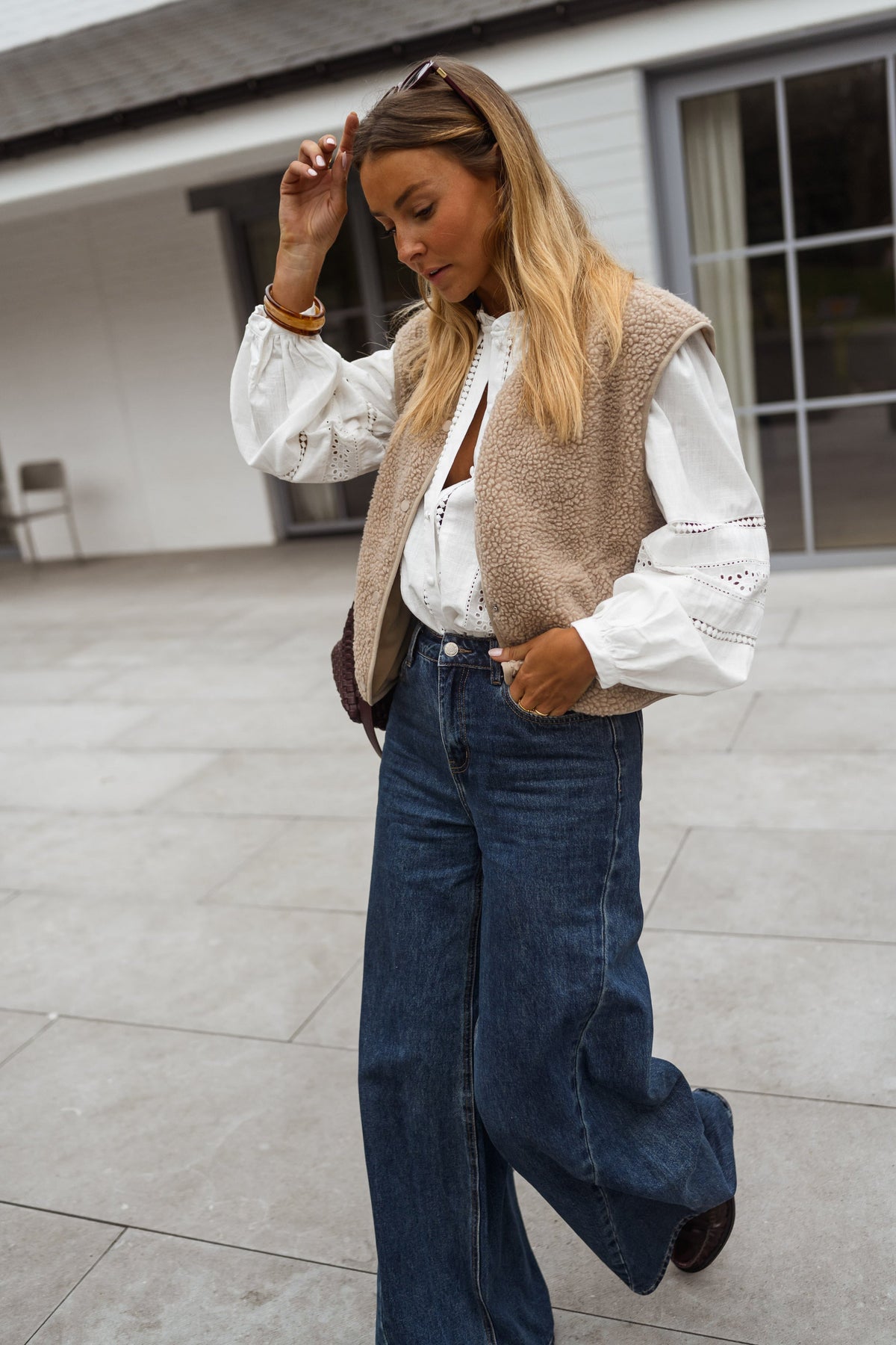 White Grain Blouse