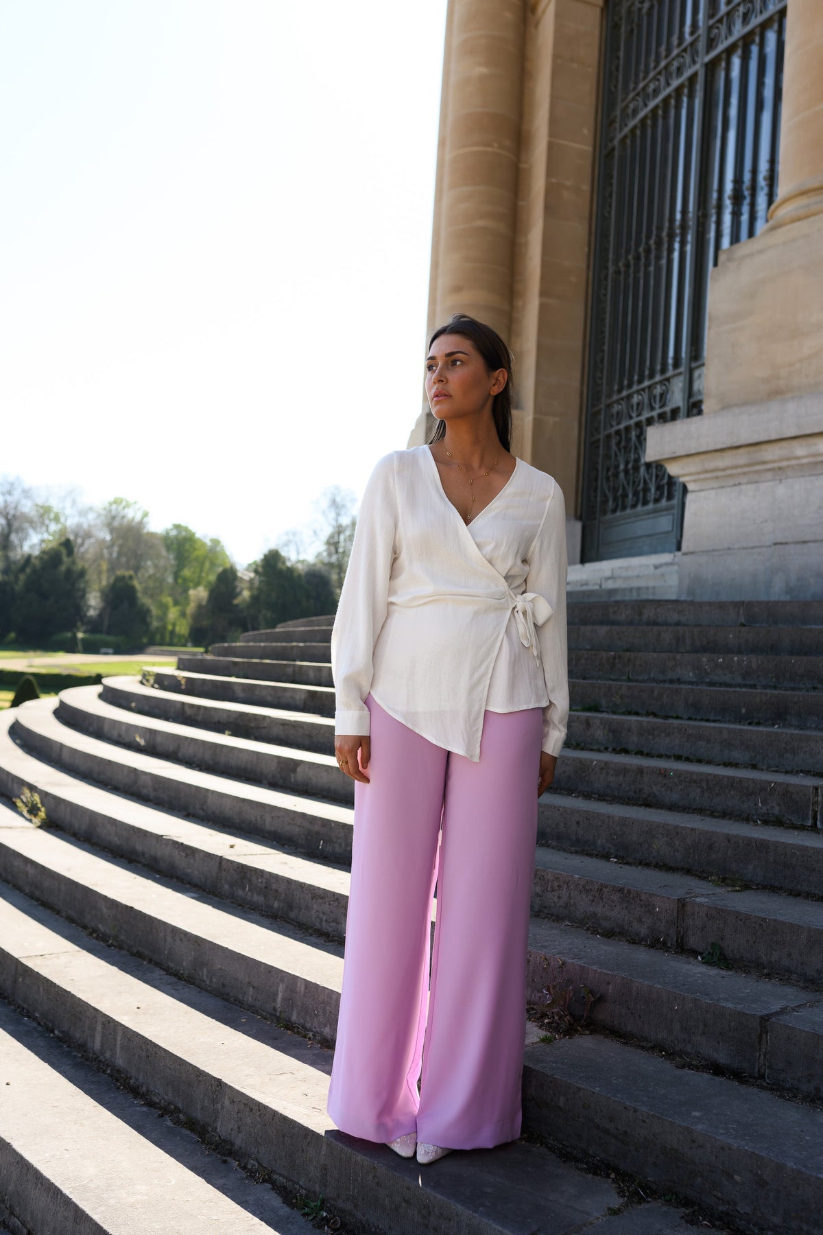 White Ophe Blouse