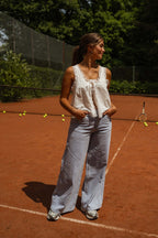 White Victoria Lace Top
