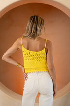 Yellow Duffy Top