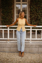 Yellow Ottel Top