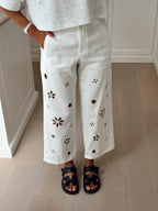 White Pres Jeans